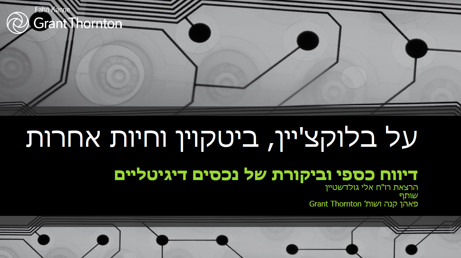 רו"ח אלי גולדשטיין, שותף חשבונאות וביקורת | פאהן קנה
